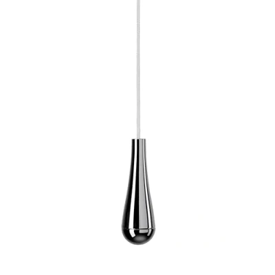 Afbeelding van Croydex AJ207641 druppelvormige chromen lichtkap