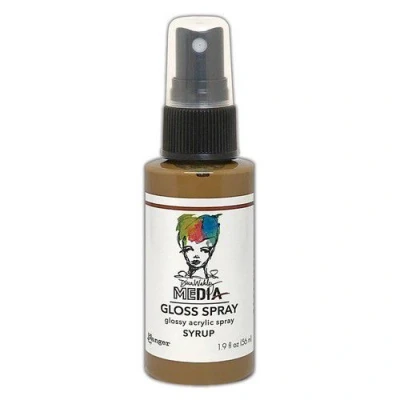 Afbeelding van Ranger Dina Wakley MEdia Gloss spray 59 ml Syrup MDO76537 (09 21)