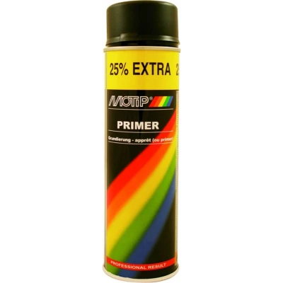 Afbeelding van Motip primer 500 ml, zwart, spuitbus