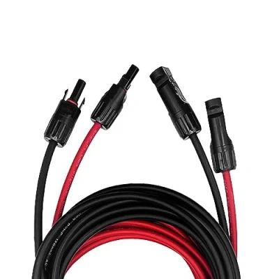 Afbeelding van Offgridtec Solarkabel verlengkabel PV stekker naar 6mm², 8 m rood/zwart
