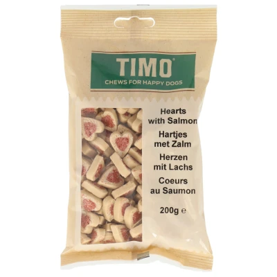 Afbeelding van Timo Zalm Hartjes Hondensnacks 200 g