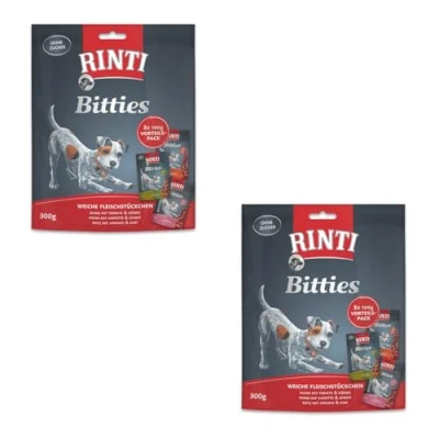Afbeelding van RINTI Bitties Mixpakket Hondenvoer 3 x 100 g Soorten