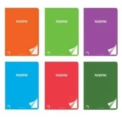 Afbeelding van Notitieboekje Pacsa Strepen 3,5 mm A4 90 g/m² 48 Lakens (6 Stuks)