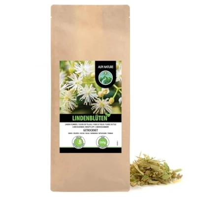 Afbeelding van lindebloesem thee (500 g), gedroogd, lindebloesemthee 100% natuurlijk, zonder toevoegingen