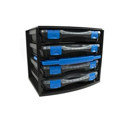 Afbeelding van Tayg 301551 Stapelbare gereedschapskist mod. 1, zwart