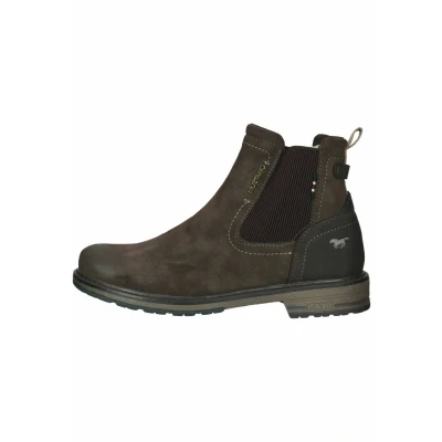 Afbeelding van Mustang Snowboots, Heren, Maat: 44, Kaffee Imitatieleer/ textiel