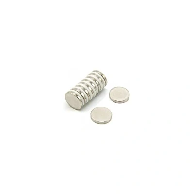 Afbeelding van N35 Neodymium magneet voor kunst, ambachten, modelbouw, doe het zelf, hobby&#039;s en verpakkingen, 20 mm dia x 3 dik 3,6 kg trekkracht 4 stuks
