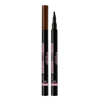 Afbeelding van Deborah Milano 24Ore Brow Marker 3 Dark Brown Wenkbrauwpotlood Beautytasting