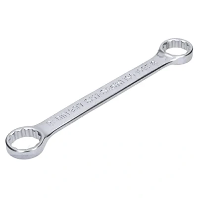 Afbeelding van SW Stahl 01312L dubbele ringsleutel 18 x 19 mm plat I rechte uitvoering 12 kant sleutel