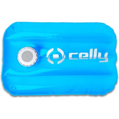 Afbeelding van Celly Opblaasbaar Kussen Met Speaker Bluetooth 30 Cm Blauw