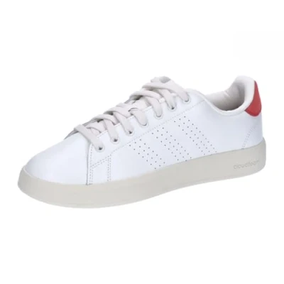 Afbeelding van adidas Advantage Premium Sneakers heren, Core White/Core White/Bright Red, 36 EU