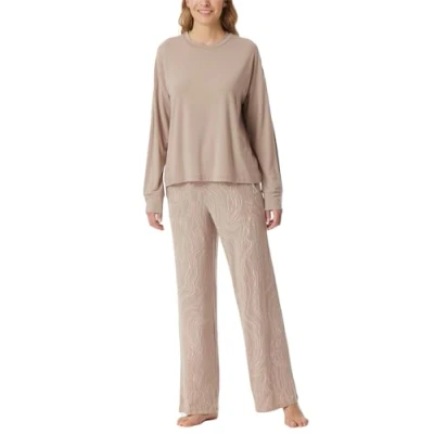 Afbeelding van Schiesser Selected Premium Pyjama, Dames, Maat: 48, Natur