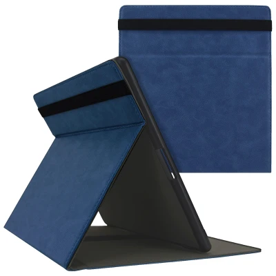 Afbeelding van Kobo Elipsa 2E Hoes: iMoshion Stand Flipcase Donkerblauw Kunstleder E Reader Hoezen