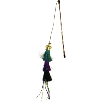 Afbeelding van Happy Pet Gemstone Forest Kwast Boom Kattenhengel 40 cm