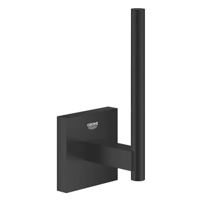 Afbeelding van Grohe start cube reserverolhouder matte black 409792430