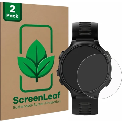 Afbeelding van ScreenLeaf Screenprotector voor Garmin Forerunner 735XT Duurzame schermbescherming Folie Beschermfolie transparant (2 Stuks)