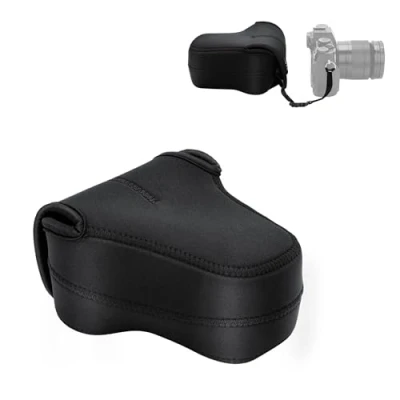Afbeelding van JJC Neopreen Camera Case Bag voor Fuji Fujifilm X T30 T20 T10 T100 A5 E3 Canon EOS M50 M5 met lens