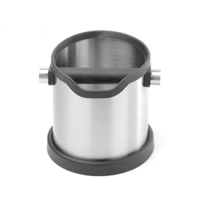 Afbeelding van Hendi Afklopbak rond, RVS, 18,5(b)x15,3(d)x16,5(h)cm, 208618