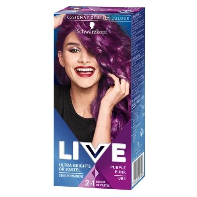 Afbeelding van Schwarzkopf Live Ultra Brights 94 Purple Punk 50 ml