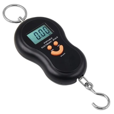 Afbeelding van Digitale hangweegschaal voor visbagage, koffer, pakketverzending, reizen, 40 kg by TRIXES