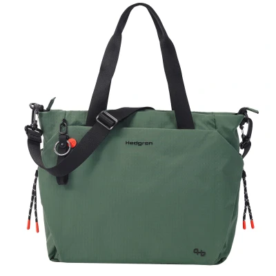 Afbeelding van Hedgren Satoshi Tote Bag 14&quot; duck green Laptoptas