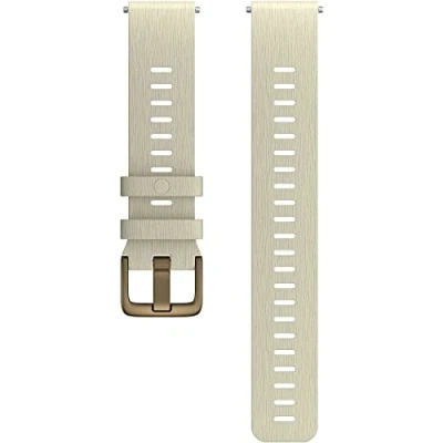 Afbeelding van Polar siliconen polsband met gesp, wit, S L