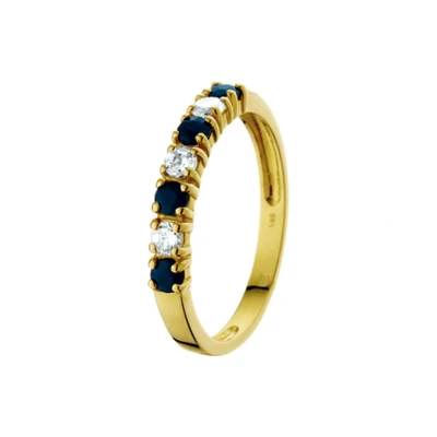 Afbeelding van Ring Saffier 1.72ct En Zirkonia
