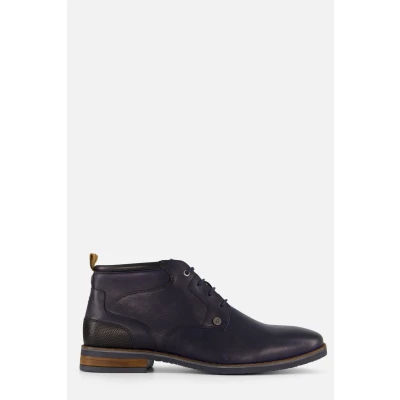 Afbeelding van Australian Limone Veterschoenen blauw Leer Heren Maat 42