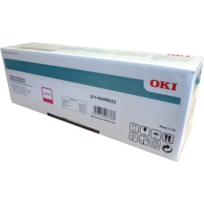 Afbeelding van OKI 46490622 tonercartridge Origineel Magenta 1 stuk(s)