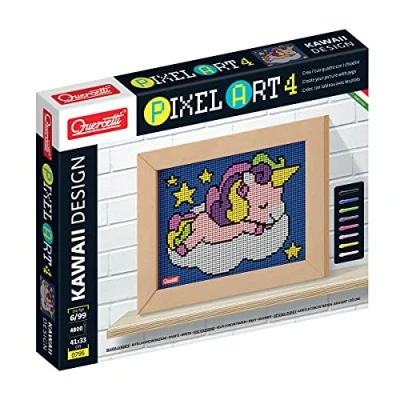 Afbeelding van Quercetti pixel art kawaii eenhoorn Merk: