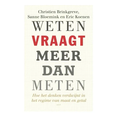 Afbeelding van Weten vraagt meer dan meten (Paperback)