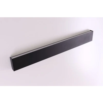 Afbeelding van Wandlamp zwart 90 cm LED up down