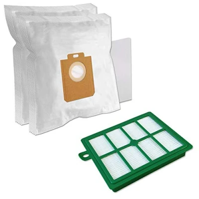 Afbeelding van Stofzak Filterset 10 Stofzuigerzakken + 1 HEPA filter voor AEG UltraOne, VX6 VX7 VX8, UltraSilencer, SilentPerformer, PowerForce