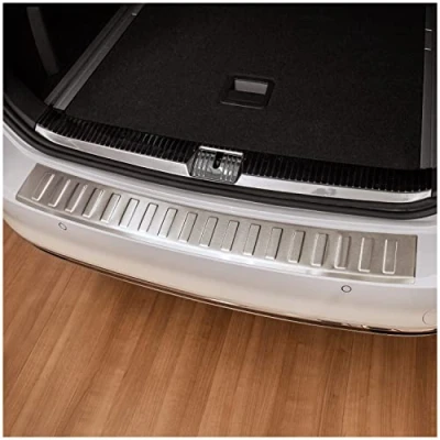 Afbeelding van tuning art L383 Roestvrijstalen Achterbumperprotector voor VW Passat B8 Combi FL, Kleur:Zilver