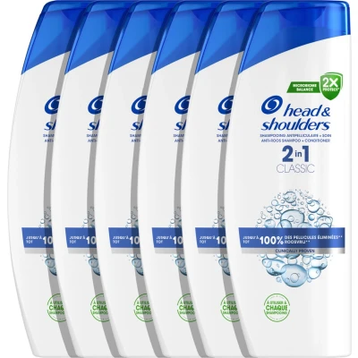 Afbeelding van 6x Head &amp; Shoulders 2in1 Classic 400 ml