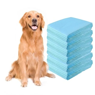 Afbeelding van COSTWAY Trainingsonderleggers voor honden, lekvrij 5 laags design, puppypads, hygiënische pads, wegwerppads, PIPI trainingspads puppy&#039;s (100 stuks, 75 x 90 cm)