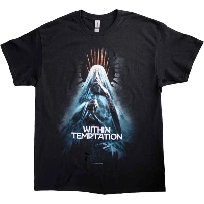 Afbeelding van Within Temptation Bleed Out Veil Heren T shirt 2XL Zwart