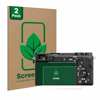 Afbeelding van ScreenLeaf Screenprotector voor Sony Alpha 6400 Duurzame schermbescherming Folie Beschermfolie transparant (2 Stuks)