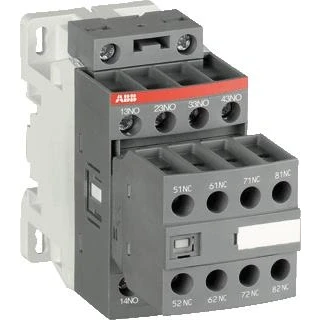 Afbeelding van Abb nf serie hulprelais contacten 7m 1v spoelspanning 100 250vac 50 60hz 250vdc spoelcode 13 schroefaansluiting 1sbh137001r1371
