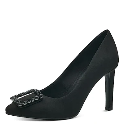Afbeelding van Marco Tozzi Klassieke pumps, Dames, Maat: 36, Black Textiel
