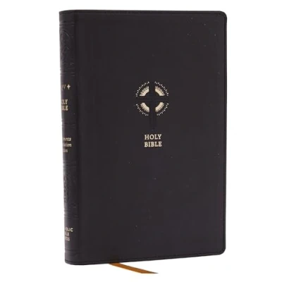 Afbeelding van NRSVCE Sacraments of Initiation Catholic Bible, Black Leathersoft, Comfort Print: New Revised Standard Version, ... Print, Anglicized Text