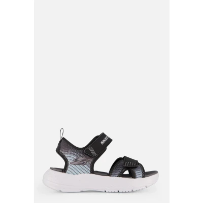 Afbeelding van Skechers Microspec Splash Sandalen zwart Textiel Kids Maat 31