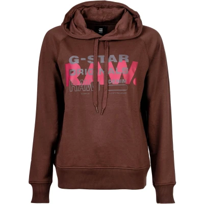 Afbeelding van G Star Sweater, Dames, Maat: Small, Chocolate lab