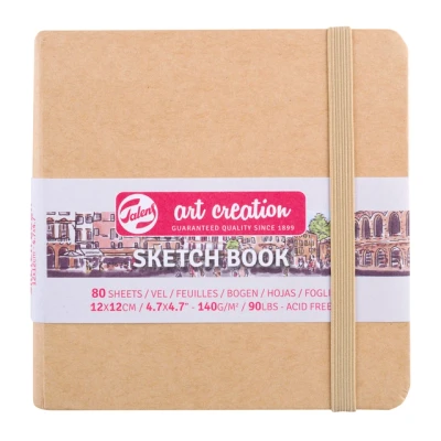 Afbeelding van Schetsboek Talens Art Creation kraft 12x12cm 140gr 80vel