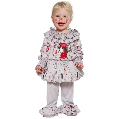 Afbeelding van Fiestas Guirca Killer Clown Baby (12 18 maanden)