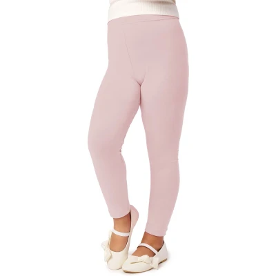 Afbeelding van Merry Style MS MS10 130 LE Meisjes Lang Leggings Sport Vrijetijdsbroek Viscose Sporbroek Yogabroek Poederroze 158