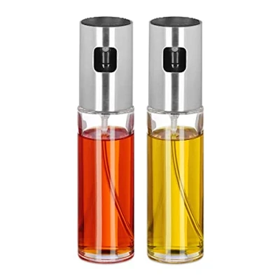 Afbeelding van Relaxdays olie en azijnstel 100ml azijnsprayer verstuiver keukenaccessoire
