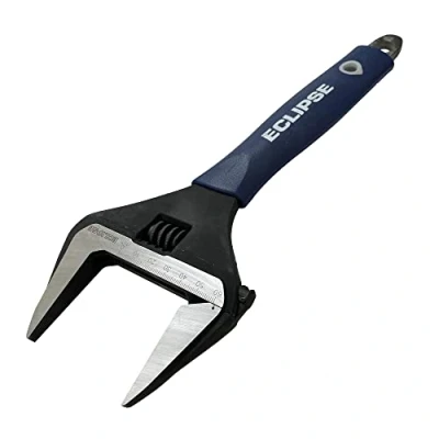 Afbeelding van Eclipse Tools ADJW12WJ 12&quot; verstelbare moersleutel met extra brede kaak, grijs