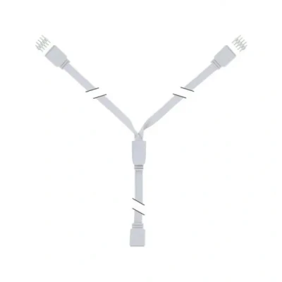 Afbeelding van Paulmann 79813 Stripe MaxLED Y splitter 1 op 2 verdeling 30 cm max. 144 Watt lichtstrip wit kunststof LED band