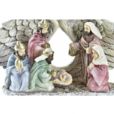 Afbeelding van Kerstversiering DKD Home Decor Hars (27,5 x 7 10,5 cm) (2 Stuks)